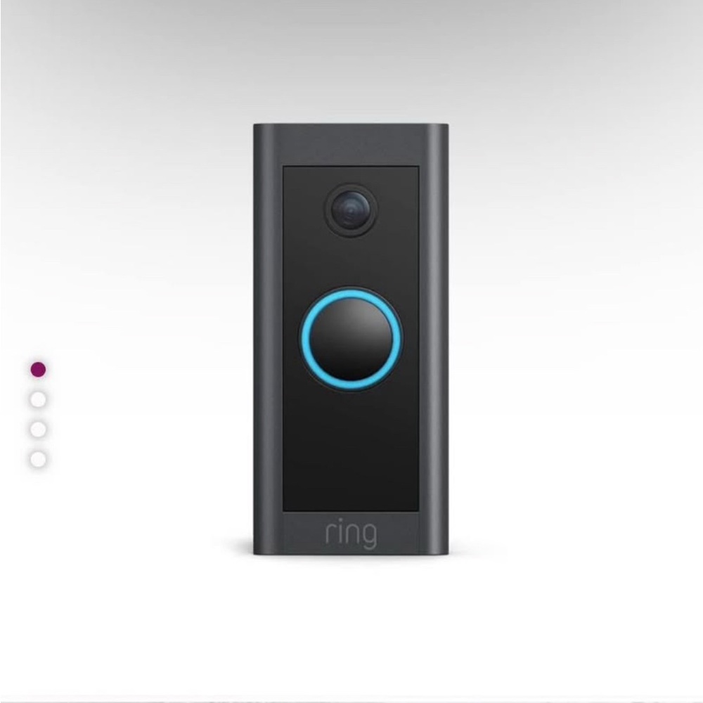 Bundle Deal : Ring Video Doorbell (Wired) & Ring Indoor Cam (1st Gen)